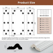 SmartStandard Pre-Cut Wall Molding Kit, 3-Frame Wainscoting Panels for Interior Wall Moulding Decor, Ready to Assemble Accent Panel
