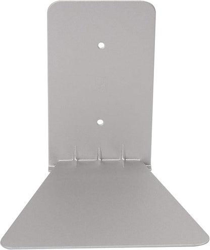 Umbra Conceal, Sturdy Metal Floating Bookshelf for Wall, Silver, Small, Set of 3