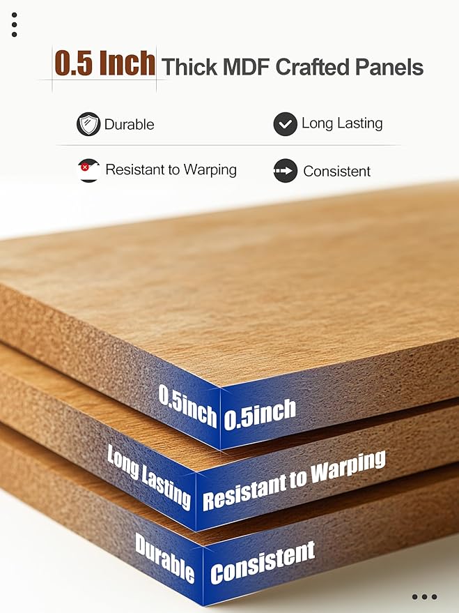 Mollywell Wood Slat Wall Panels - Time-Saving Installation Soundproof Slat Panels on Any Wall Surface, 0.95 NRC Dual-Layer Acoustic Design, Commercial-Grade MDF Core (2 Pack, 108x8in, Dark Walnut)