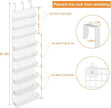 JKsmart 9-Tier Spice Rack Organizer with Door Hook, Wall Mount, and Extra Large Capacity for Pantry – Stylish White Design for Effortless Organization, Ultimate Kitchen Storage Solution