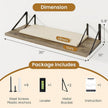 Deep Floating Shelves for Wall,30