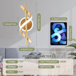 LED Wall Sconces Indoor, 12W LED Wall Mount Lights, Modern Spiral Wall Lamp, 6000K Cold Light Fixture for Stairs, Living Room, Bedroom, Aisle, Hallway (Cold White, Gold)