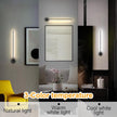 Wireless Wall Sconces Set of Two, 23.6