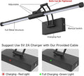24“ Picture Lights for Wall, 8000mAh Rechargeable Wireless Picture Light with Remote, LED Wall Lights 3000K/4000K/6000K Dimmable, Art Lighting for Paintings Frame Gallery Dartboard, Black