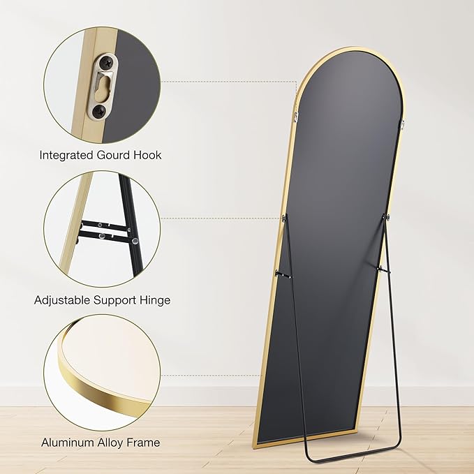 OLIXIS Arched Full Length Mirror 59