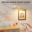 3 Pack Gallery Lights for Wall, 4400mAh Rechargeable Picture Lights, 12'' Cordless Remote Dimmable LED for Portrait Hallway Decor (Gold)