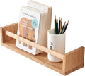 Oak Nursery Shelves, Natural Wood Nursery Floating Shelves for Wall Mounted, Wall Bookshelf for Bedroom Living Room Kitchen Spice Rack,16 Inch