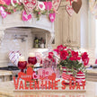 MEETYAMOR Valentines Day Decorations, Wood Metal Happy Valentines Day Sign for Table Decor, Farmhouse Rustic Valentines Day Decorations for Home, Kitchen, Mantle, Shelf