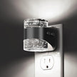 L LOHAS LED Night Light, 5000K Bubble Night Lights Plug into Wall, Acrylic Night Lights with Light Sensor, Adjustable Brightness,Soft White Plug in Nightlights for Rooms Bathroom Hallway
