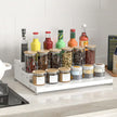 3-Tier Expandable Metal Spice Rack Organizer for Cabinet & Pantry, Adjustable 12.8-24