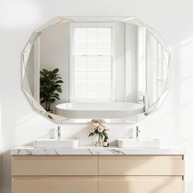 Suidia Bathroom Mirror, 30