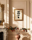 VIYYIEA Gold Framed Art Prints,12x16Inch, Butterfly Entomology Vintage Art Painting, Classical Scientific Decor for Library Bathroom Study Room Shelf, Rustic Farmhouse Canvas Picture
