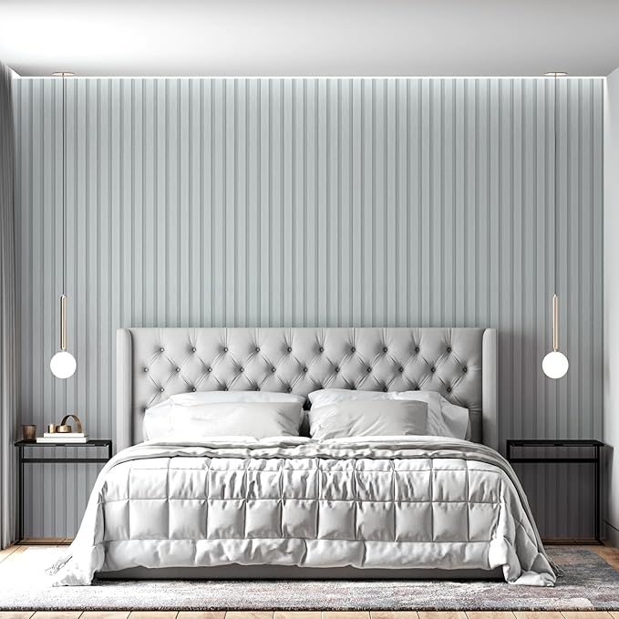 Yun-aeon Wood Slat Peel and Stick Wallpaper 17.3