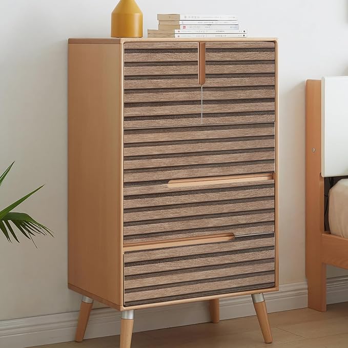 Yun-aeon Natural Wood Peel and Stick Wallpaper Wood Slats - 17.3