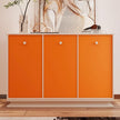Livelynine Burnt Orange Wallpaper Stick and Peel 15.8X197 Light Orange Contact Paper for Cabinets Self Adhesive Kids Room Wallpaper for Girls Bedroom Matte Kitchen Cabinet Vinyl Wrap Desk Cover Locker