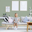 practicalWs Sage Green Wallpaper Stick and Peel Green Contact Paper 17.7'' x 118.1'' Removable Wallpaper Self-Adhesive Vinyl Solid Wall Paper for Bedroom Kitchen Cabinets