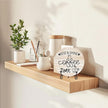 Coffee Desk Decor Sign, Farmhouse Wood Plaque, It Is Coffee Time Wood Sign, Cafe Lover Gifts, Decor For Home Kitchen Table Top, Wooden Round Decorations With Stand-15