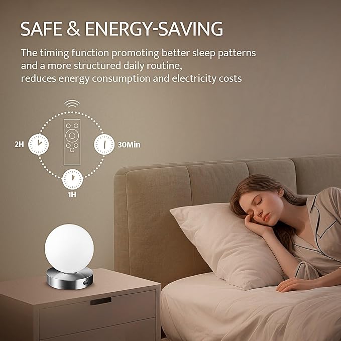 Battery Operated Wall Sconce Set of 2, Dimmable Wireless Brushed Nickel Wall Lamp with 14000mAh Rechargeable Battery, Portables Cordless Wall Light Fixtures for Painting Living Room Bedroom