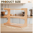 Spice Rack,Seasoning Organizer,Spices Rack Organizer,3-Tier Organizer Shelf for Kitchen Countertops.