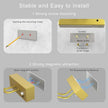 PAIHOME Picture Light for Wall Battery Operated, Rechargeable Magnetic Picture light with Smart Motion Sensor, Remote Dimmable & Timer, ‌16in Gold Wireless Art Lighting for Paintings Gallery Portraits