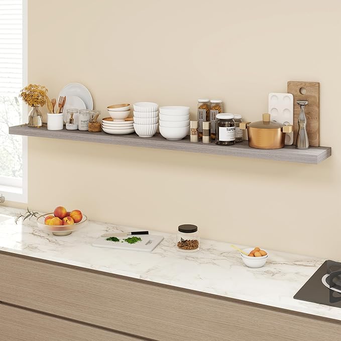 72 Inch Floating Shelves, 9.3