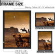 A PLUS MAX 10x14 Picture Frame Set of 3, Black Engineered Wood Frame for 10 x 14 Inch Picture Poster Photo, Light Weight 10 by 14 Frame with Wood-grain for Wall - 3 Pack/Black/10 x14