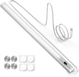 Under Cabinet Led Lighting with Hand Wave, 12 Inch Light Strip Bar, Daylight White 6000K Dimmable in USB Light, Small Thin Led Under Counter Lighting for Kitchen/Room/Shelf/Desk/Display Case (1)