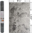 TOTIO Grey Contact Paper Beige Gray Cement Industrial Wall Paper Concrete Peel Stick 16