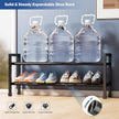 Abiglifty 2-Tier Expandable Shoe Rack,17