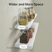 BAYKA Floating Shelves, 48 inches Long Heavy Duty Wall Mounted Rustic Wood Shelves for Bathroom, Bedroom, Living Room, Kitchen, Office, Hanging Shelf for Books/Storage/Decor(White,Set of 2)