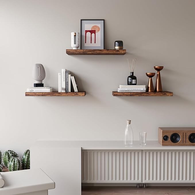 Floating Shelves for Wall Set of 3, 16