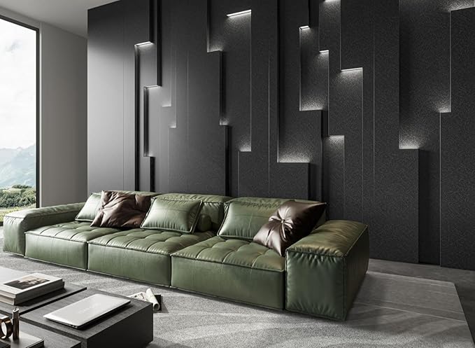 Abyssaly Black Silk Wallpaper Peel and Stick Embossed Self Adhesive Black Contact Paper Removable Kitchen Vinyl Textured Wall Paper Cabinet Furniture Shelf Liner 15.7