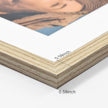 Vittanly 11x14 Picture Frame Set of 4, Display Pictures 8x10 with Mat or 11x14 without Mat, Gallery Wall Frame Set for Wall or Tabletop, Engineered Wood with Shatter Resistant Plexiglass, Natural