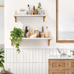 Wooden Floating Shelves for Wall, 23.6