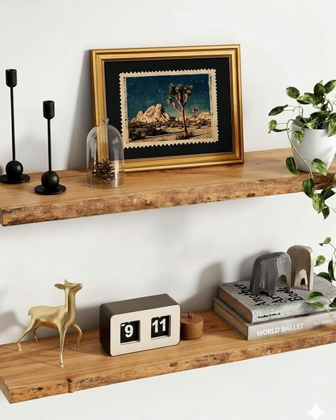 VIYYIEA Gold Framed Art Prints,12x16Inch, Desert Joshua Tree Vintage Art Painting, Southwest Travel Stamp Decor for Living Room Shelf, National Park Canvas Picture
