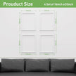 Peel and Stick Wall Molding, 4 Set 16
