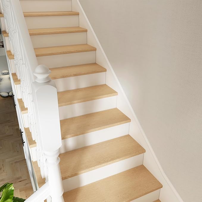 Extra Wide Wallpaper Peel and Stick Light Wood Contact Paper 31.5