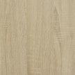 Set of 8 Sonoma Oak Floating Shelves 23.6 x 19.7 in, Engineered Wood Wall Mounted Storage Display Boards for Books, Plants, and Home Decor, Matte Finish