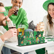 St Patricks Day Decor for Table Happy St Patrick's Day Decoration Wooden Centerpieces Rustic Farmhouse Sign for Tabletop Home Shelf Office St Patricks Day Party Decoration Green