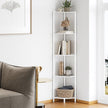 SUNMORY 5 Tier Corner Shelf Stand, Industrial 65