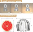 Vintage Battery Operated Wall Sconce, Smoky Gray Tulip Glass Lampshade Wireless Rechargeable Battery Powered LED Wall Light with Remote Dimmable for Bedside Bedroom Living Room, Silver, Set of 2