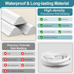 Precut Wall Molding Kit - Set of 12 Frames Paintable Wainscoting Panels Ready-to-Assemble Accent Wall Kit, Modern Molding Trim Decor for Living Room Bedroom Hallway Kitchen Island