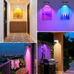 Rechargeable Picture Lights for Wall,Under Cabinet Lighting,1500mAh Rechargeable Battery Operated Picture Frame Lights for Kitchen, Closet, Shelf - 3 Color Temps & 13 RGB (12 Packs Glod)