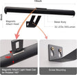 Picture Light 2 Pack, Rechargeable Picture Light for Paintings with Remotes, Wireless Picture Frame Light, 3 Lighting, 300LM Battery Operated Art Light for Display, Picture-Black