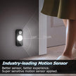 LED Motion Sensor Puck Lights, Rechargeable Cabinet Lights, Stick on Wireless LED Night Light for Closet, Drawer, Shelf, Under Cabinet, Daylight White 6Pack, USB Charging Cord Included