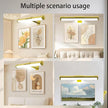 MIOBLUE Picture Light with Remote and Timer, 13.8in Rechargeable Picture Light with 3 Color Modes, Dimmable Cordless Painting Light for Wall Display, Gallery Artwork, Portraits, Dartboards