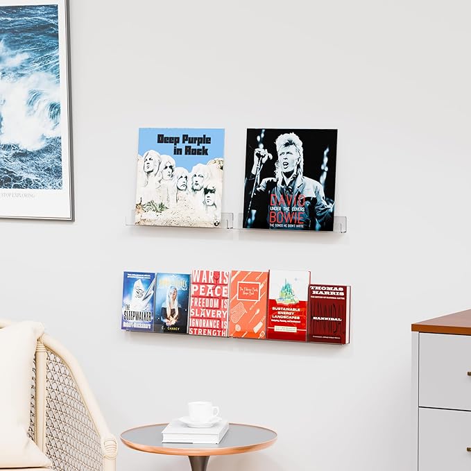 4 Pack Vinyl Record Wall Display,15