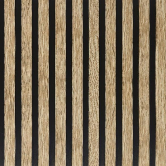 Arthome 17''x120'' Wood Slat Wallpaper,Peel and Stick Self Adhesive Wood Wallpaper PVC Vinyl Decorative Removable Wallpaper Waterproof Faux Wood Grating Stripe Contact Paper for Living Room Bedroom