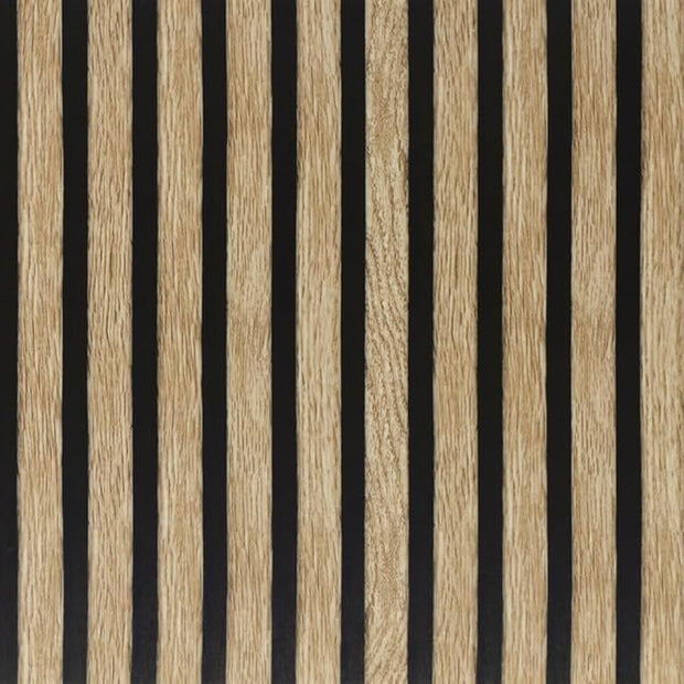 Arthome 17''x120'' Wood Slat Wallpaper,Peel and Stick Self Adhesive Wood Wallpaper PVC Vinyl Decorative Removable Wallpaper Waterproof Faux Wood Grating Stripe Contact Paper for Living Room Bedroom