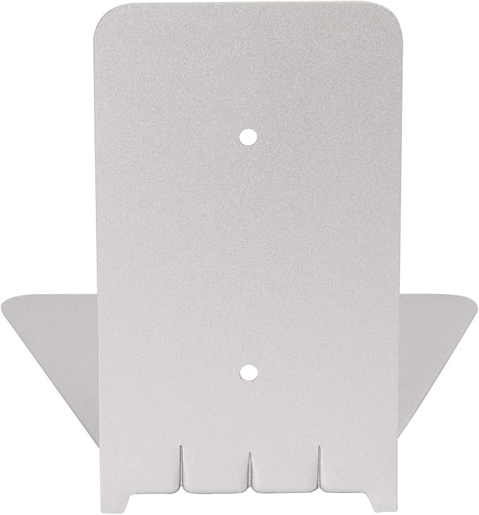 Umbra Conceal, Sturdy Metal Floating Bookshelf for Wall, Silver, Small, Set of 3